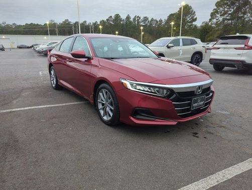 Radiant Red Metallic 2021 Honda Accord LX 1.5T