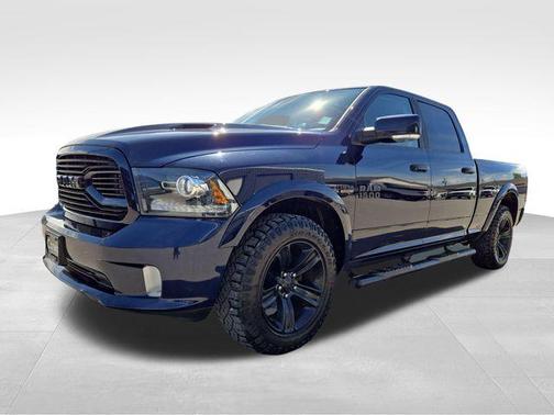 True Blue Pearlcoat 2018 RAM 1500 Sport