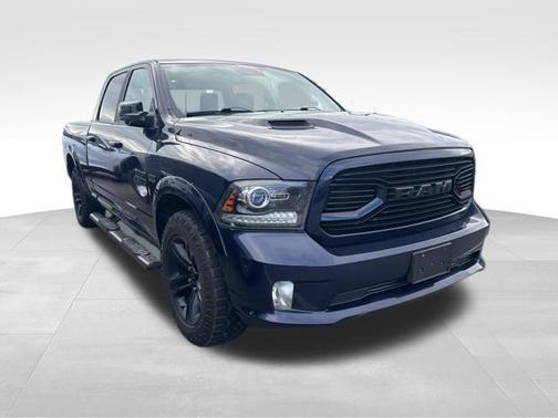 True Blue Pearlcoat 2018 RAM 1500 Sport