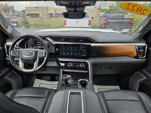 White Frost Tri-Coat 2022 GMC Sierra 1500 Denali