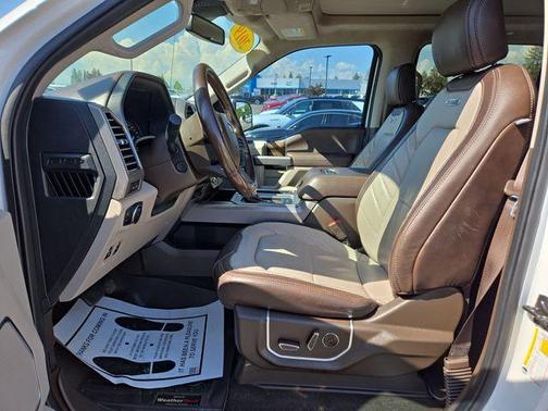 White Platinum Clearcoat Metallic 2019 Ford F-150 Limited