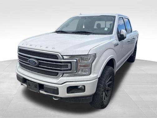 White Platinum Clearcoat Metallic 2019 Ford F-150 Limited
