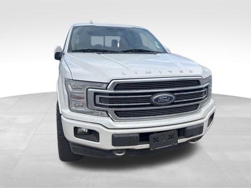 White Platinum Clearcoat Metallic 2019 Ford F-150 Limited