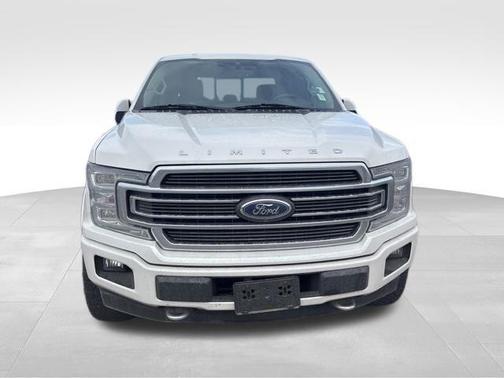 White Platinum Clearcoat Metallic 2019 Ford F-150 Limited