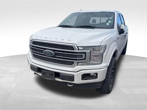 White Platinum Clearcoat Metallic 2019 Ford F-150 Limited