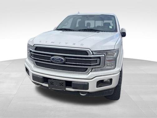White Platinum Clearcoat Metallic 2019 Ford F-150 Limited