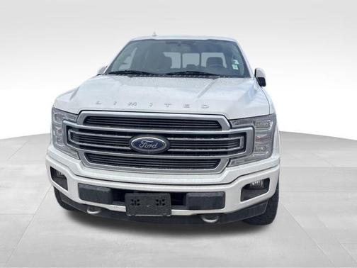White Platinum Clearcoat Metallic 2019 Ford F-150 Limited
