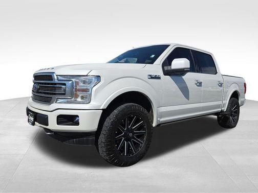 White Platinum Clearcoat Metallic 2019 Ford F-150 Limited