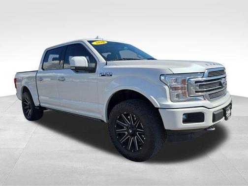 White Platinum Clearcoat Metallic 2019 Ford F-150 Limited Truck