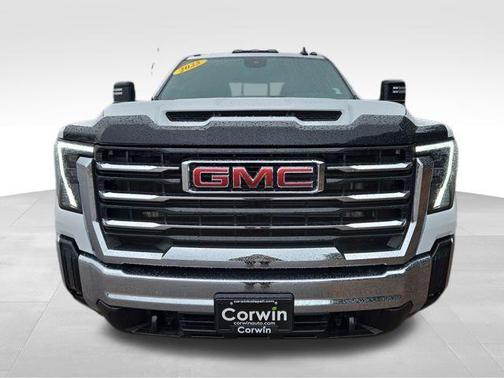 Summit White 2025 GMC Sierra 3500 SLE