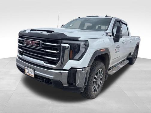 Summit White 2025 GMC Sierra 3500 SLE