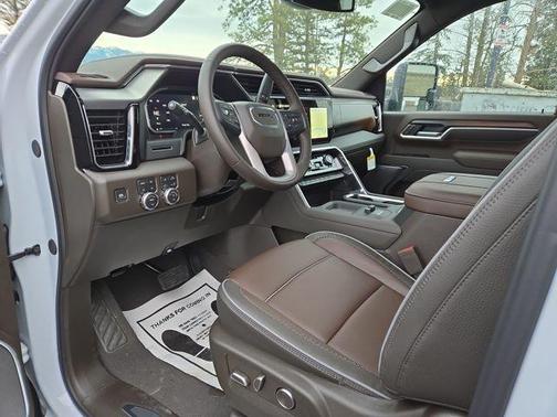 Glacier White 2026 GMC Sierra 2500 Denali