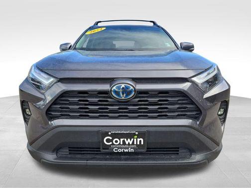 Silver Sky Metallic 2024 Toyota RAV4 Hybrid XLE