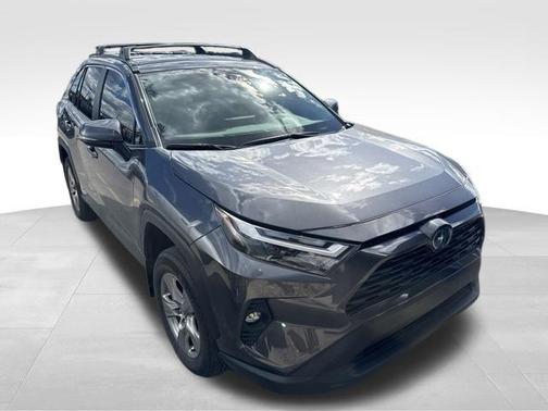 Silver Sky Metallic 2024 Toyota RAV4 Hybrid XLE