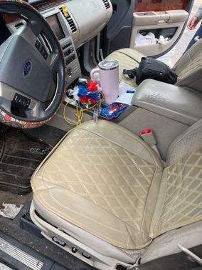 White Platinum Tri-Coat 2009 Ford Flex Limited