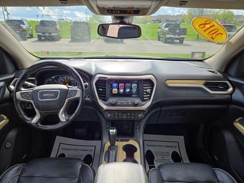 Black Cherry Metallic 2018 GMC Acadia Denali