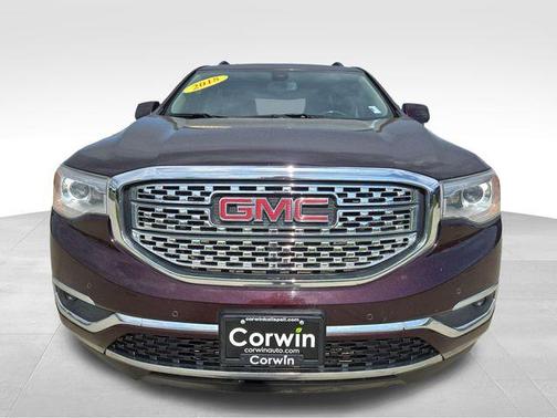 Black Cherry Metallic 2018 GMC Acadia Denali