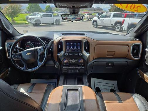 Satin Steel Metallic 2019 Chevrolet Silverado 1500 High Country