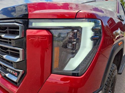 Volcanic Red 2025 GMC Sierra 3500 AT4