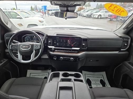 Summit White 2023 GMC Sierra 1500 Elevation
