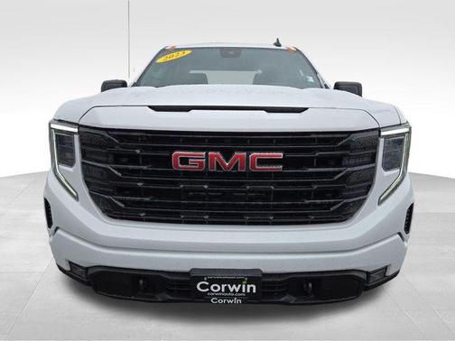 Summit White 2023 GMC Sierra 1500 Elevation