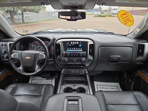 Black 2018 Chevrolet Silverado 1500 LTZ