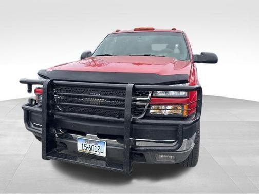 Victory Red 2005 Chevrolet Silverado 2500 LS H/D Crew Cab