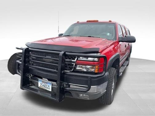 Victory Red 2005 Chevrolet Silverado 2500 LS H/D Crew Cab