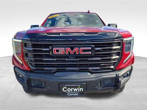 Volcanic Red 2024 GMC Sierra 1500 AT4X