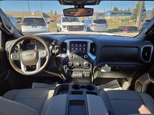 Summit White 2021 GMC Sierra 1500 SLT