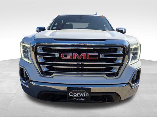 Summit White 2021 GMC Sierra 1500 SLT