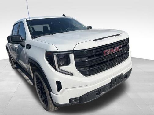 Summit White 2025 GMC Sierra 1500 Elevation