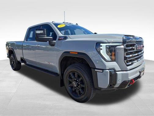 Gray 2025 GMC Sierra 3500 AT4