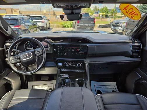 Onyx Black 2024 GMC Sierra 1500 AT4X