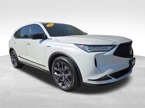 Platinum White Pearl 2024 Acura MDX A-Spec