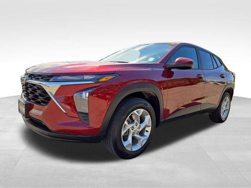 Crimson Metallic 2025 Chevrolet Trax LS