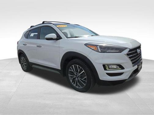 White Cream 2021 Hyundai TUCSON Ultimate