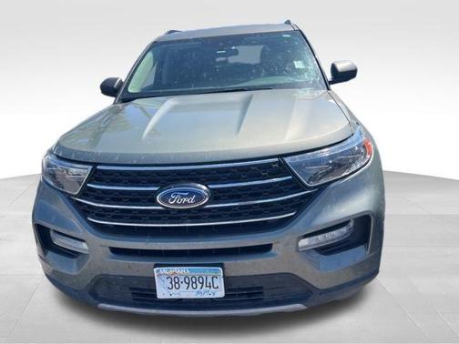 Silver Spruce Metallic 2020 Ford Explorer XLT