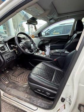 White 2020 Nissan Murano Platinum