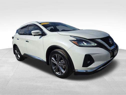 White 2020 Nissan Murano Platinum
