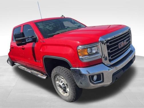 Cardinal Red 2017 GMC Sierra 2500 SLE