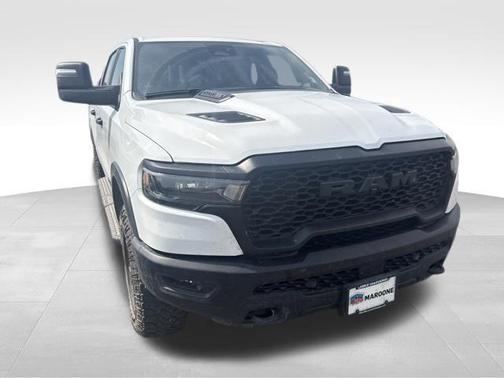 Bright White Clearcoat 2025 RAM 1500 Rebel