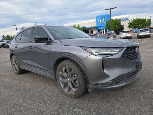 Liquid Carbon Metallic 2023 Acura MDX A-Spec