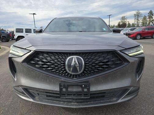 Liquid Carbon Metallic 2023 Acura MDX A-Spec