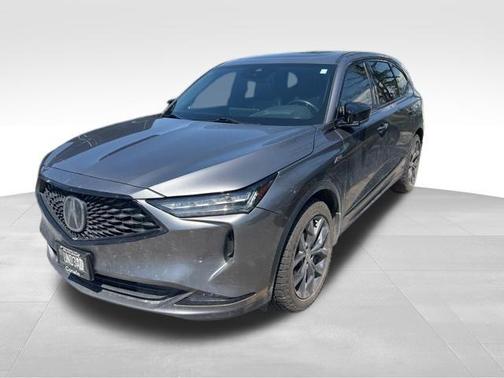 Liquid Carbon Metallic 2023 Acura MDX A-Spec