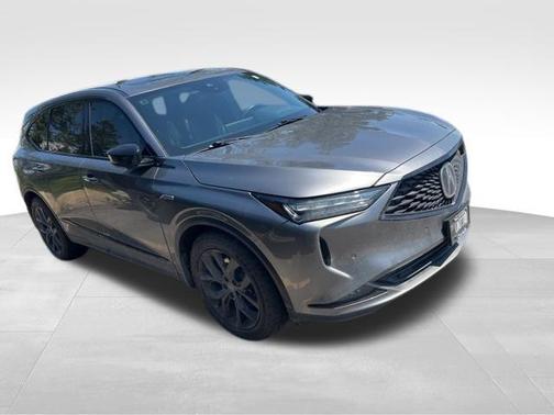 Liquid Carbon Metallic 2023 Acura MDX A-Spec