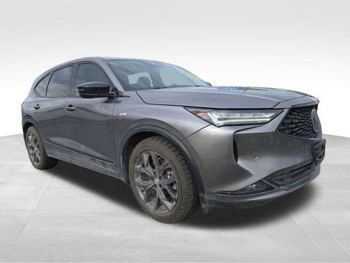 Liquid Carbon Metallic 2023 Acura MDX A-Spec