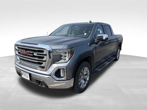 Satin Steel Metallic 2019 GMC Sierra 1500 SLT