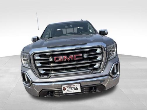 Satin Steel Metallic 2019 GMC Sierra 1500 SLT
