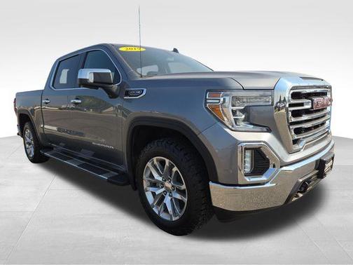 Satin Steel Metallic 2019 GMC Sierra 1500 SLT